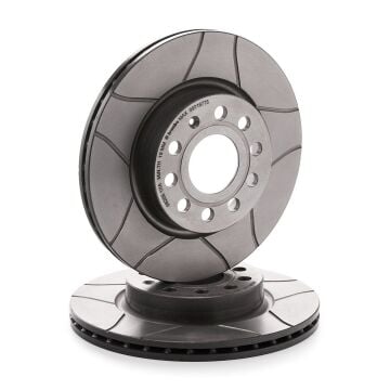 Skoda Octavia 2 Performanslı Ön Fren Diski 1.6 TDI 105 Beygir 280 mm Çap Çizgili 2004-2012 BREMBO MAX