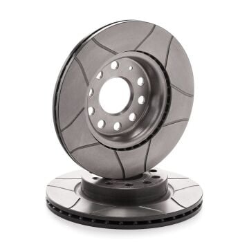 Skoda Octavia 2 Performanslı Ön Fren Diski 1.6 TDI 105 Beygir 280 mm Çap Çizgili 2004-2012 BREMBO MAX