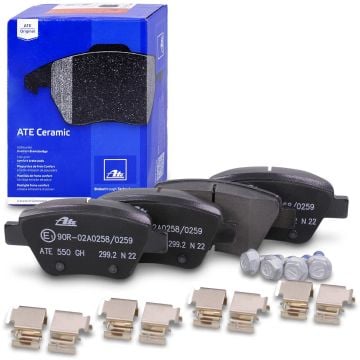 Skoda Superb Performanslı Seramik Arka Fren Balatası 272 mm Disk İçin 2008-2014 ATE SERAMİK