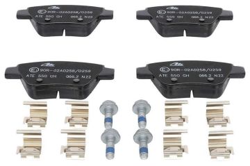 Volkswagen Jetta 4 Performanslı Seramik Arka Fren Balatası 1.4 TSI 122 Beygir 272 mm Disk İçin 2011 Sonrası ATE SERAMİK