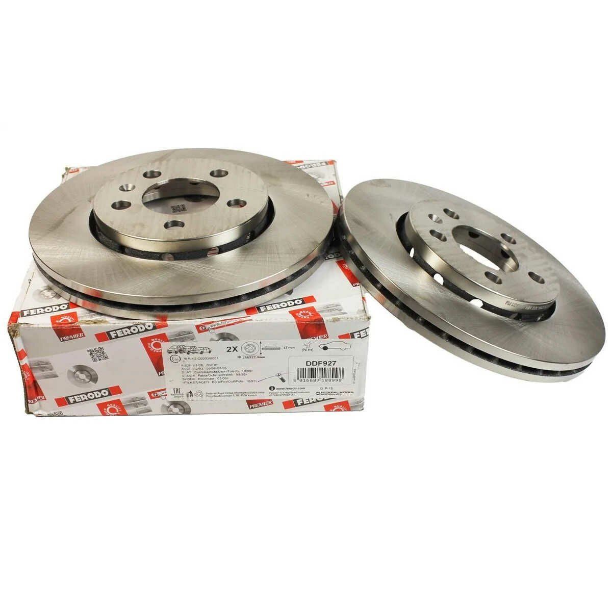 Seat Ibiza 4 Ön Fren Diski 1.4 TDI 80 Beygir 256 mm Çap 2002-2009 FERODO