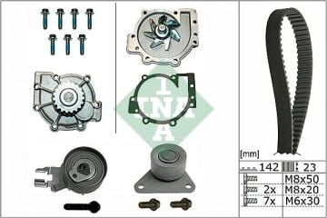 Volvo S60 Devirdaimli Triger Seti 2.0 T Motor No 3188689 Sonrası İçin 2001-2010 INA