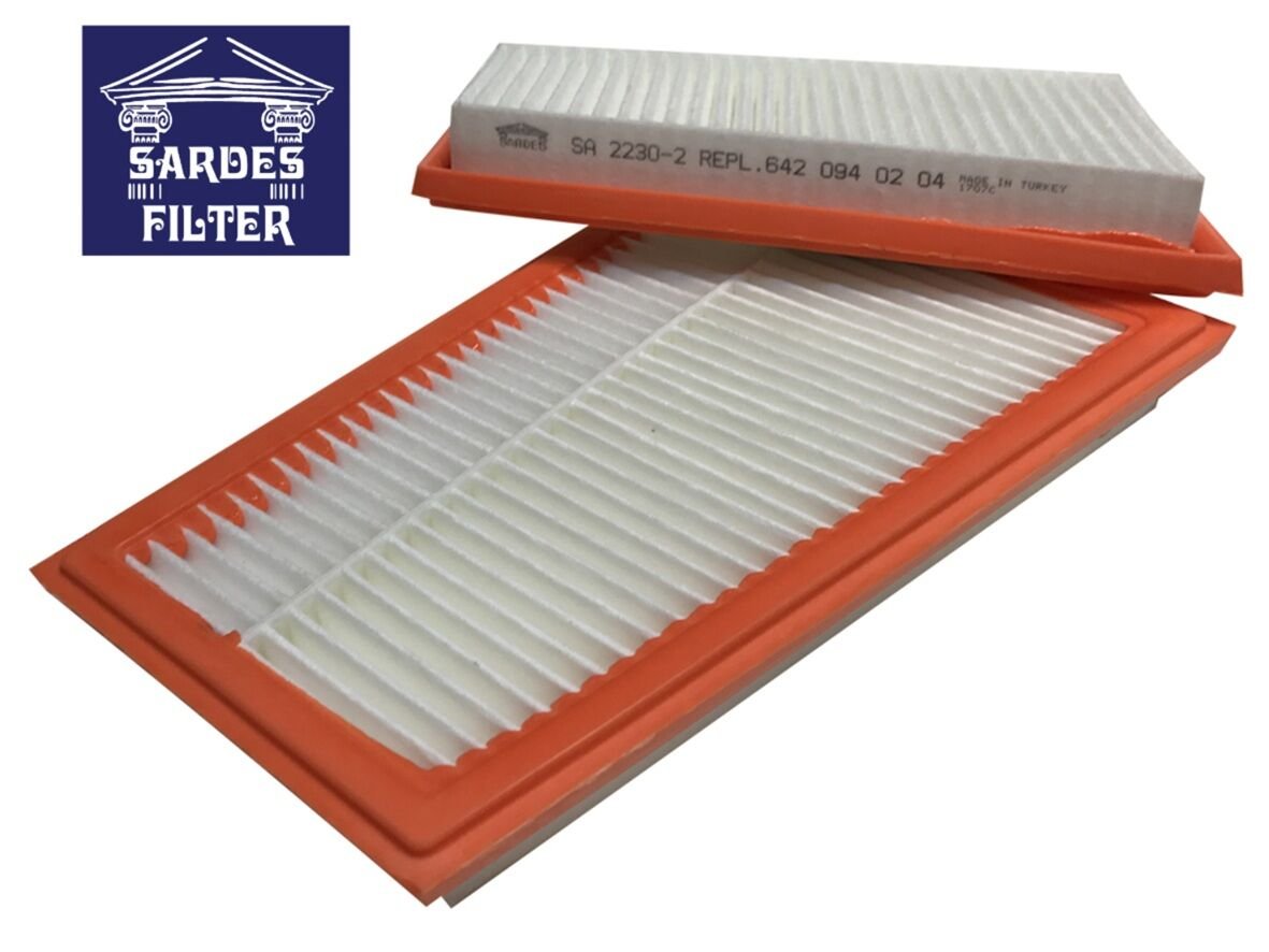 Mercedes E Serisi W211 Kasa E280 CDI Hava Filtresi 190 Beygir 2 Adet 2002-2009 SARDES