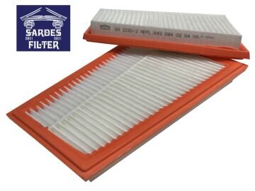 Mercedes E Serisi W211 Kasa E280 CDI Hava Filtresi 190 Beygir 2 Adet 2002-2009 SARDES