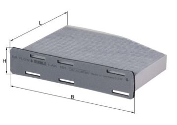 Seat Toledo 3 Karbonlu Polen Filtresi Bütün Modellere 2005-2009 MAHLE