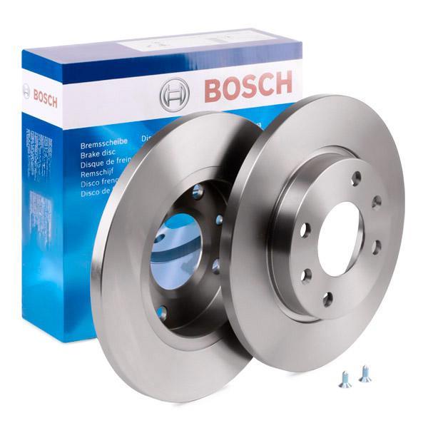 Peugeot 206 Ön Fren Diski 1.4i 75 Beygir 247 mm Çap Düz Tip 1998-2006 BOSCH