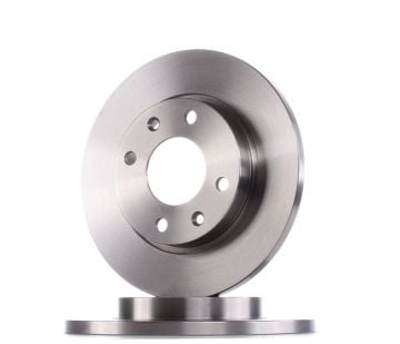 Peugeot 206 Ön Fren Diski 1.4i 75 Beygir 247 mm Çap Düz Tip 1998-2006 BOSCH