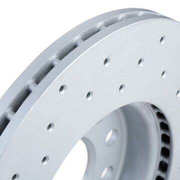 Volkswagen Scirocco Performanslı Ön Fren Diski 1.4 TSI 122 Beygir 288 mm Çap Delikli 2009-2017 ZIMMERMANN