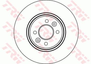 Renault Captur Ön Fren Diski Bütün Modellere 280 mm Çap 2013-2019 TRW