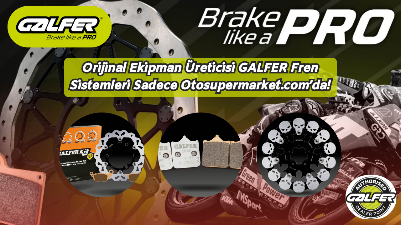 Galfer Motosiklet OEM Fren Balataları